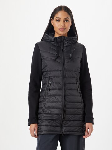 Veste mi-saison 'LUCINDA' Ragwear en noir : devant