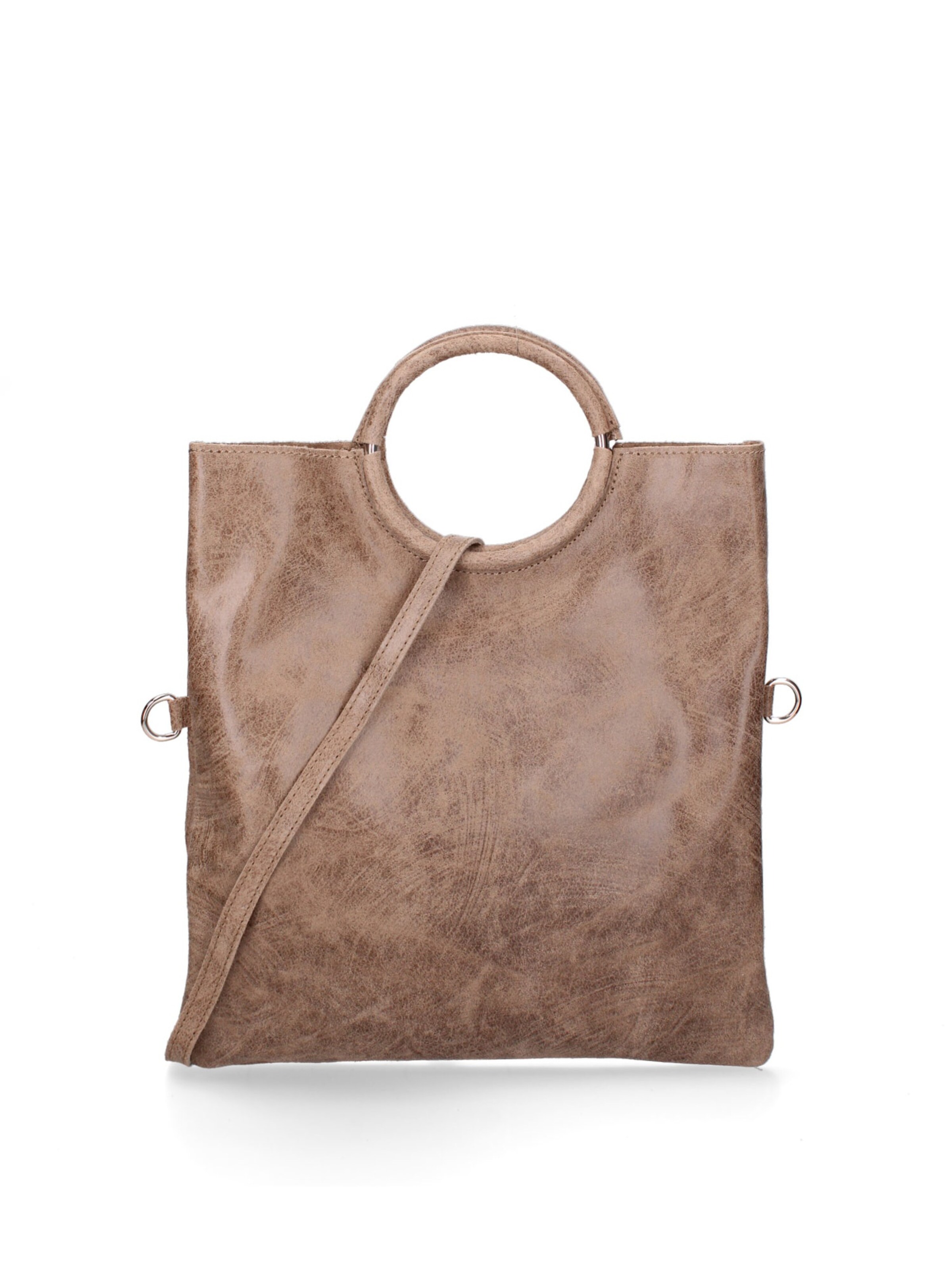 Gave Lux Handtas in Bruin: voorkant