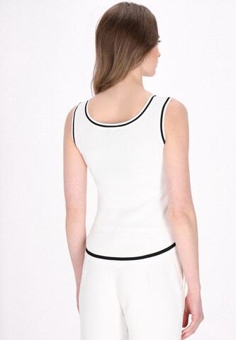 DreiMaster Klassik Knitted top in White
