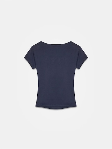 Top di Dilvin in blu