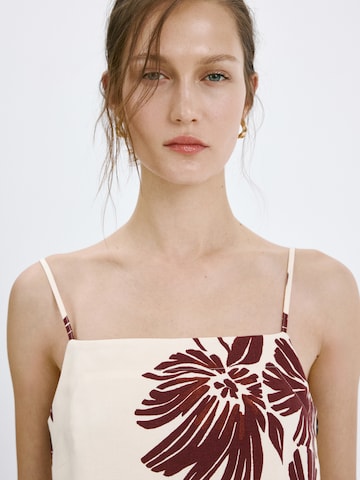 MANGO Top 'LOLA' – béžová