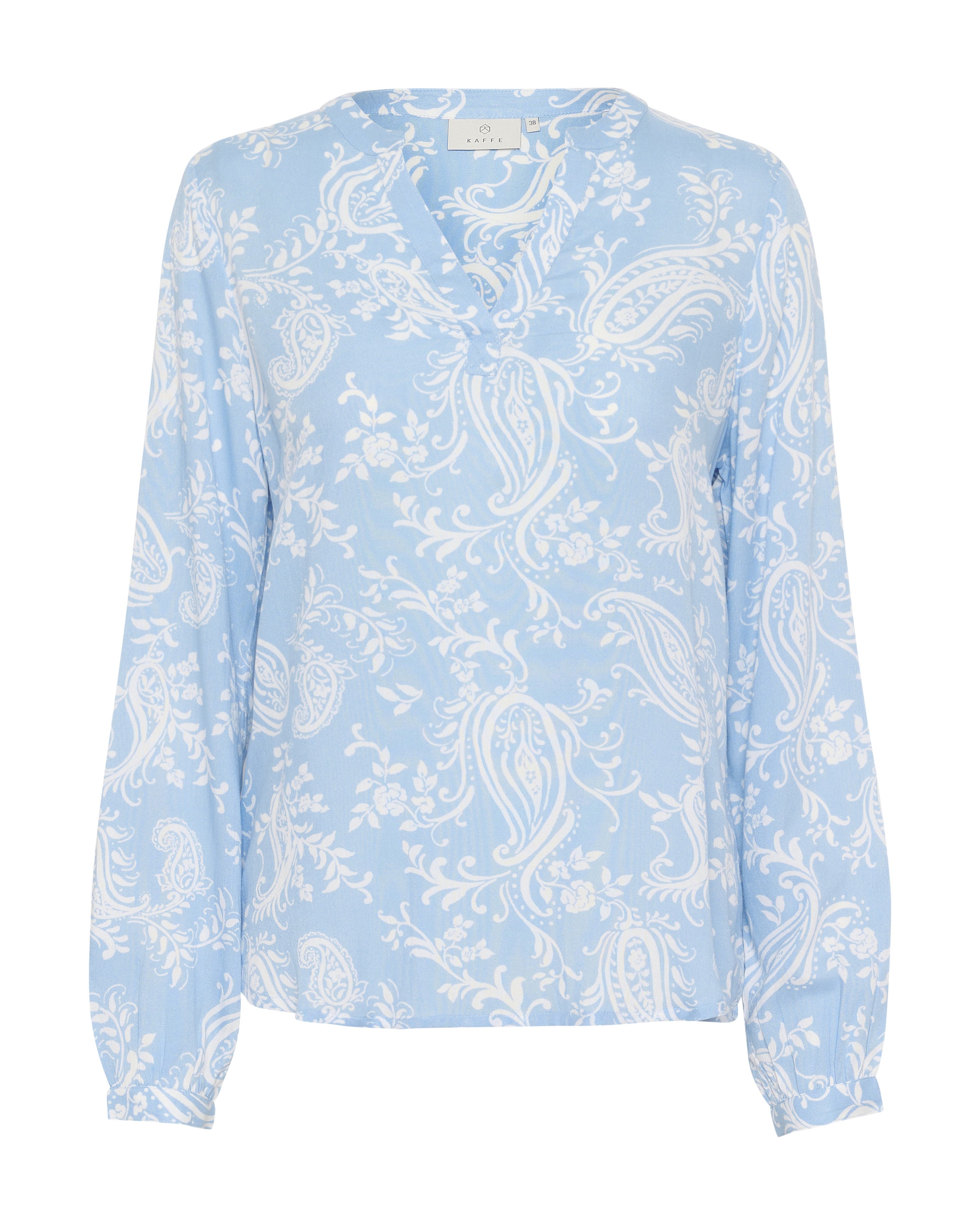 Bluză 'KABeathe' de la Kaffe pe albastru: față