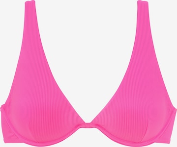 rozā VENICE BEACH Bikini augšdaļa: no priekšpuses