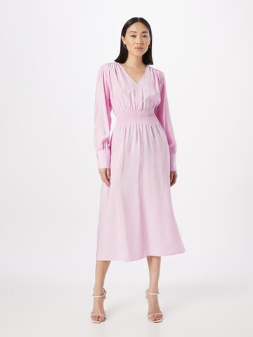 Robe MSCH COPENHAGEN en violet : devant