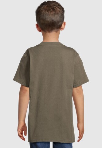 T-Shirt 'Hi Cats' Merchcode en vert