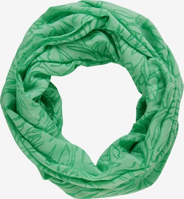 CECIL Tube Scarf in Green: front