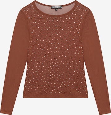 No Matter What Shirt in Bruin: voorkant