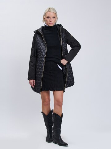 Influencer Pullover in Schwarz