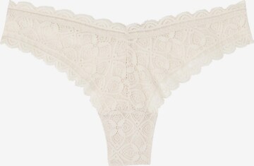 INTIMISSIMI Thong in Beige: front