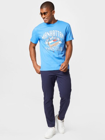 Tommy Jeans Slimfit Chino hlače | modra barva