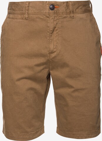 Superdry Regular Chino Pants 'International' in Green: front