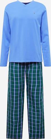 Tommy Hilfiger Underwear Long Pajamas in Blue: front