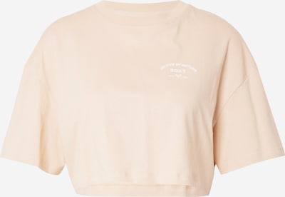 ROXY T-shirt fonctionnel 'ESSENTIAL ENERGY' en beige / blanc, Vue avec produit