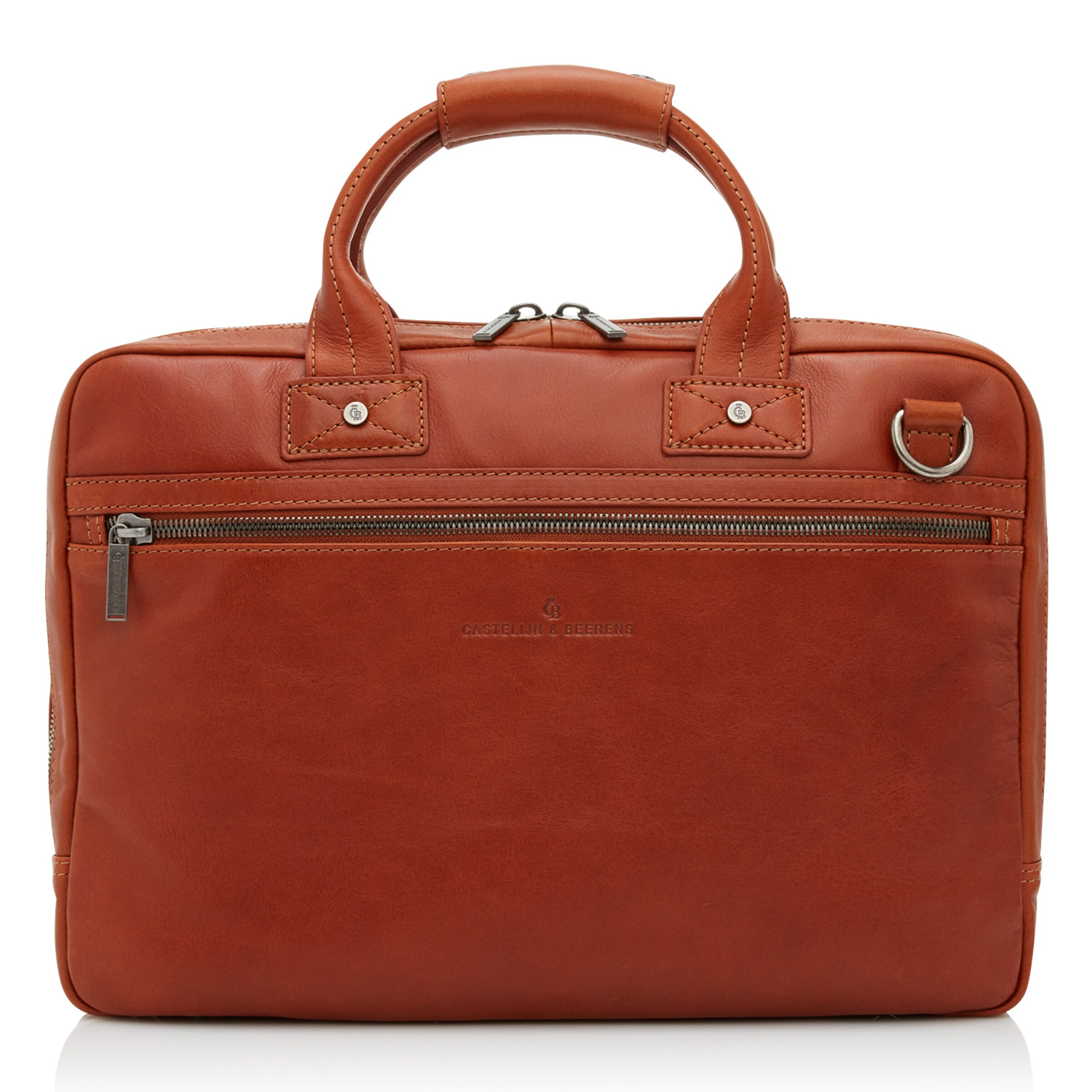 Castelijn & Beerens Aktentasche 'Firenze' in Braun: Vorderseite