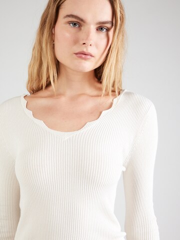 ONLY - Jersey 'ONLJulie' en blanco