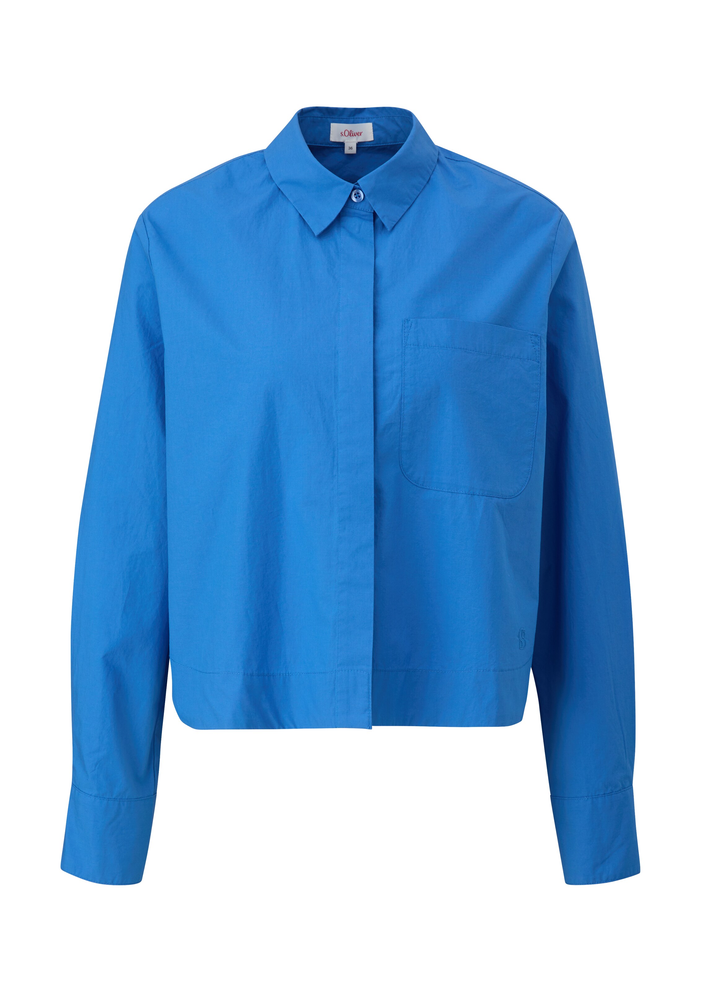 s.Oliver Bluse in Blau: Vorderseite