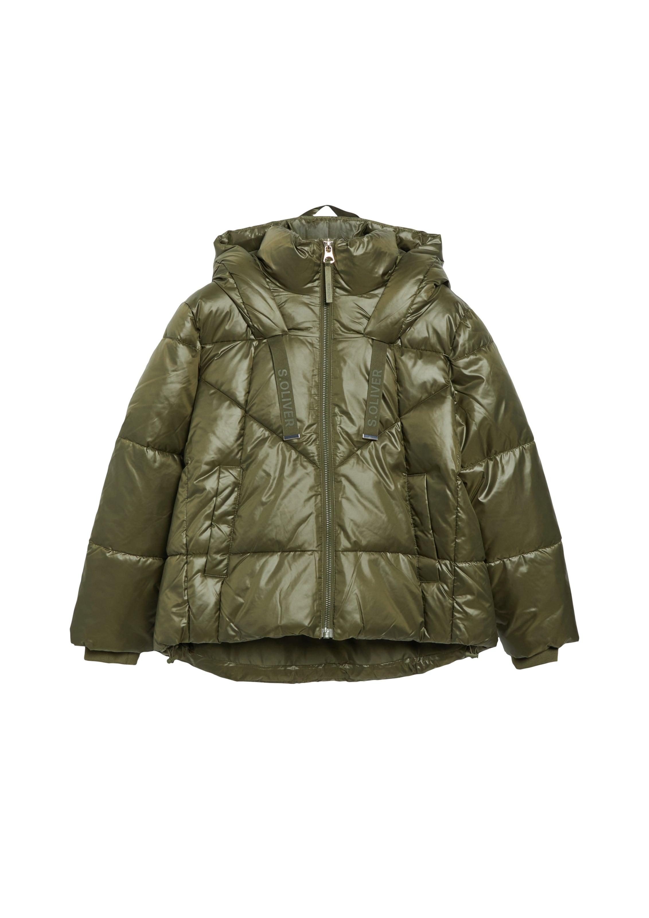 s.Oliver Jacke in Grün: Vorderseite