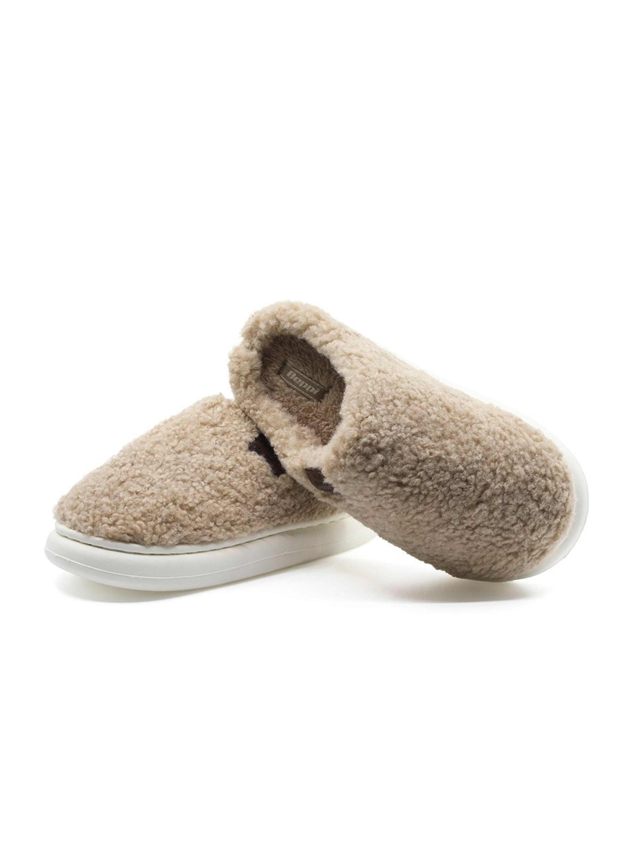 Beppi Slipper 'Indoor Slipper' in Beige