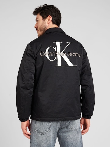 Calvin Klein Jeans Обычный Демисезонная куртка в Черный
