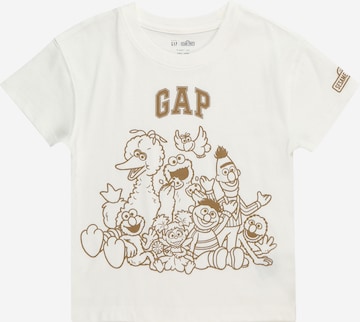 GAP - Camiseta en blanco: frente