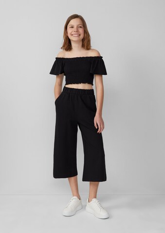 s.Oliver Shirt in Zwart: voorkant