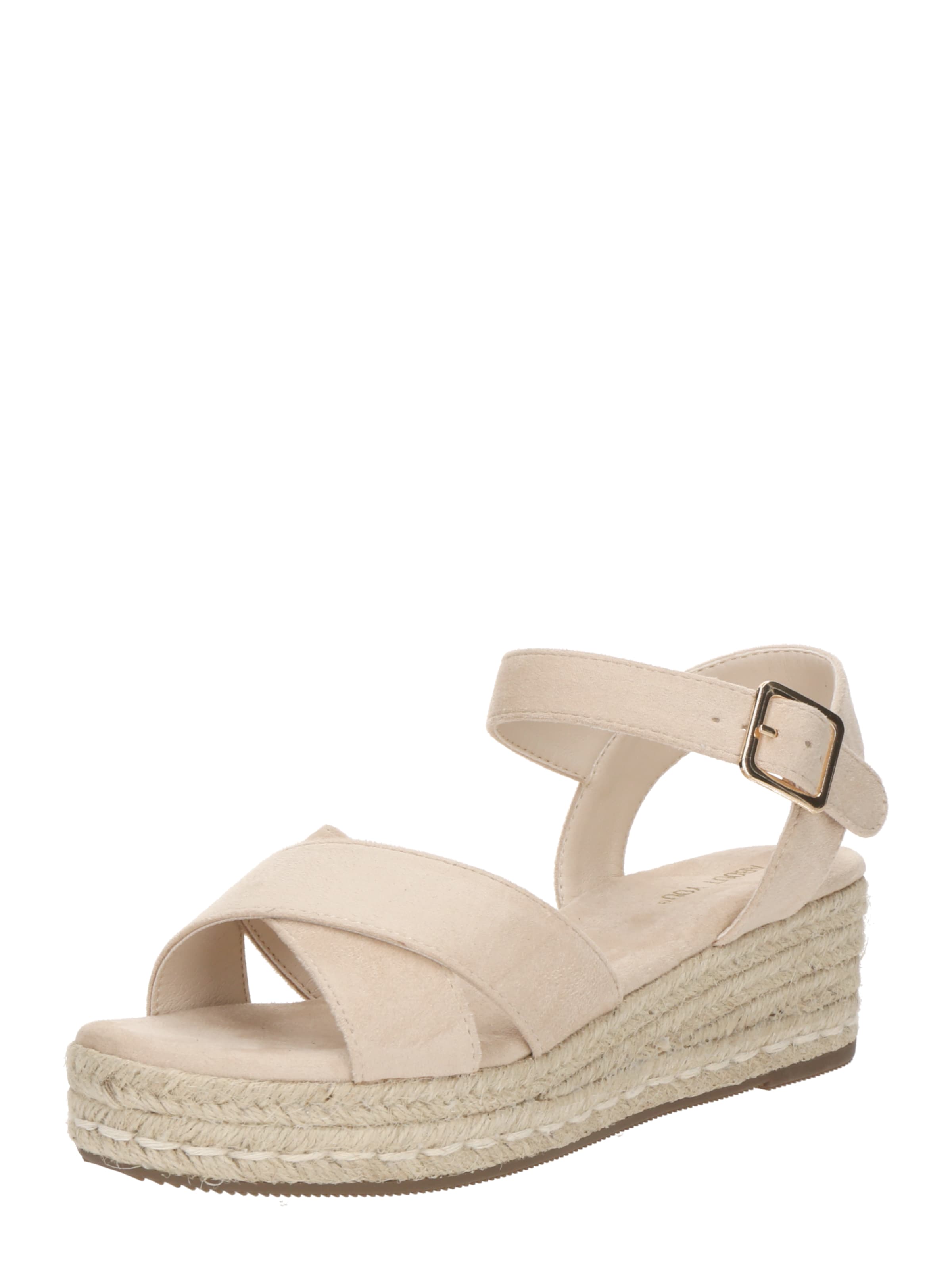 ABOUT YOU Sandals 'Leona' in Grey: front