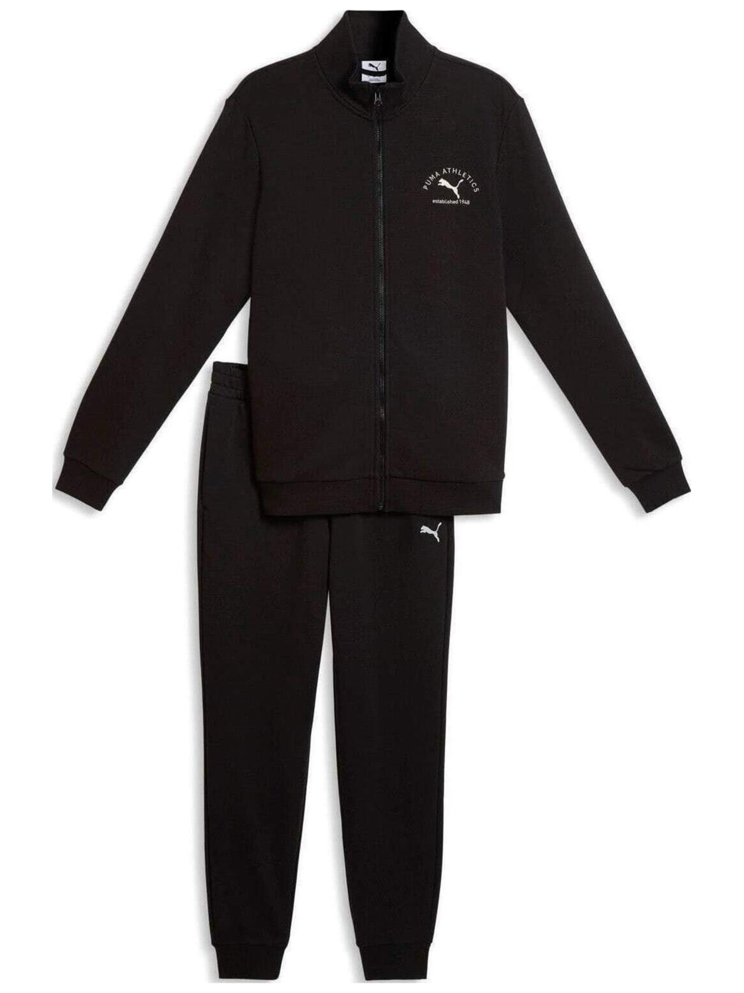 Giacca di felpa 'Puma Class Suit Tr' di PUMA in nero