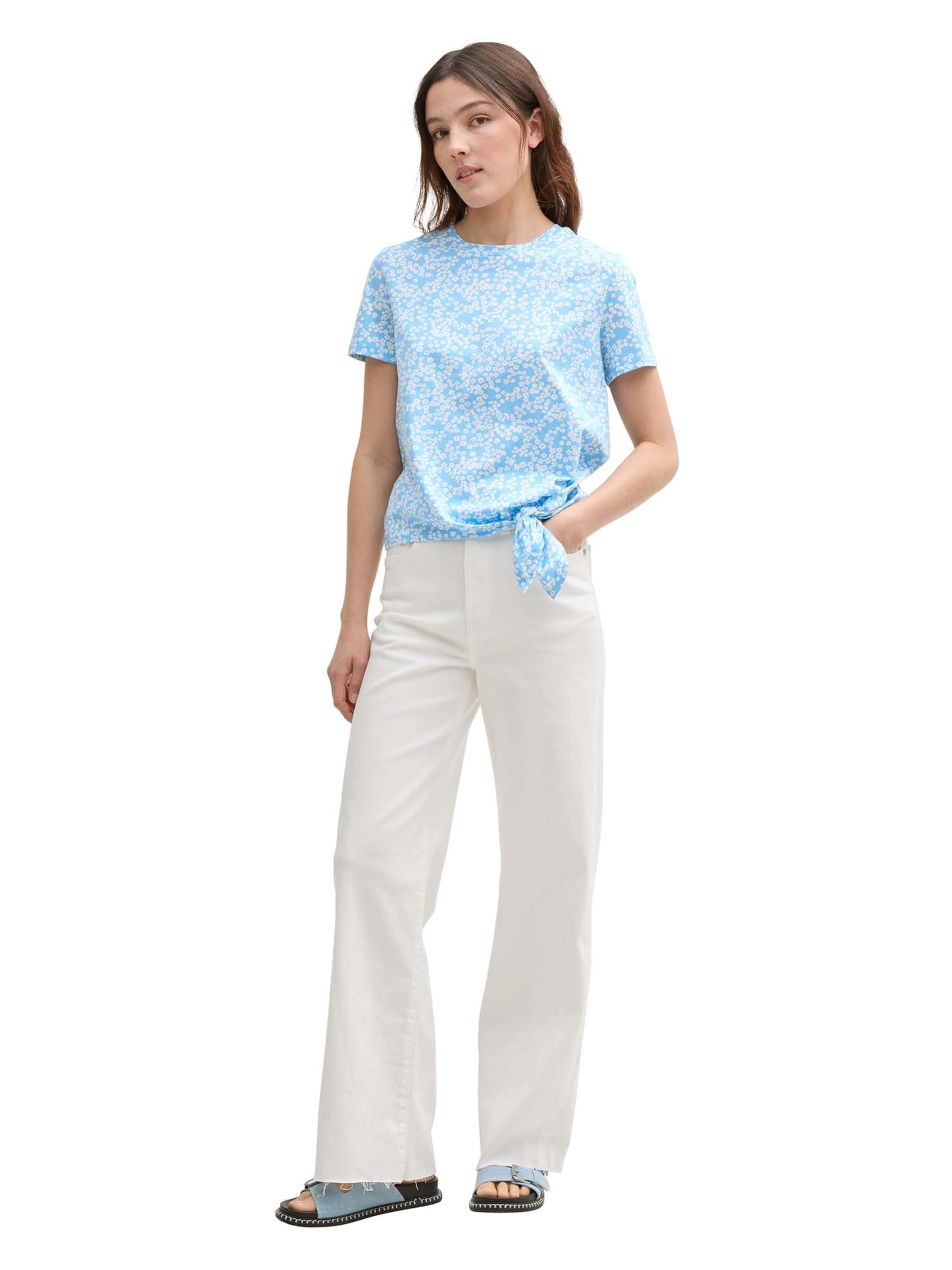 TOM TAILOR DENIM Tričko - Modrá