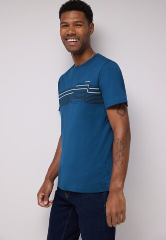 Street One MEN T-Shirt in Blau: Vorderseite