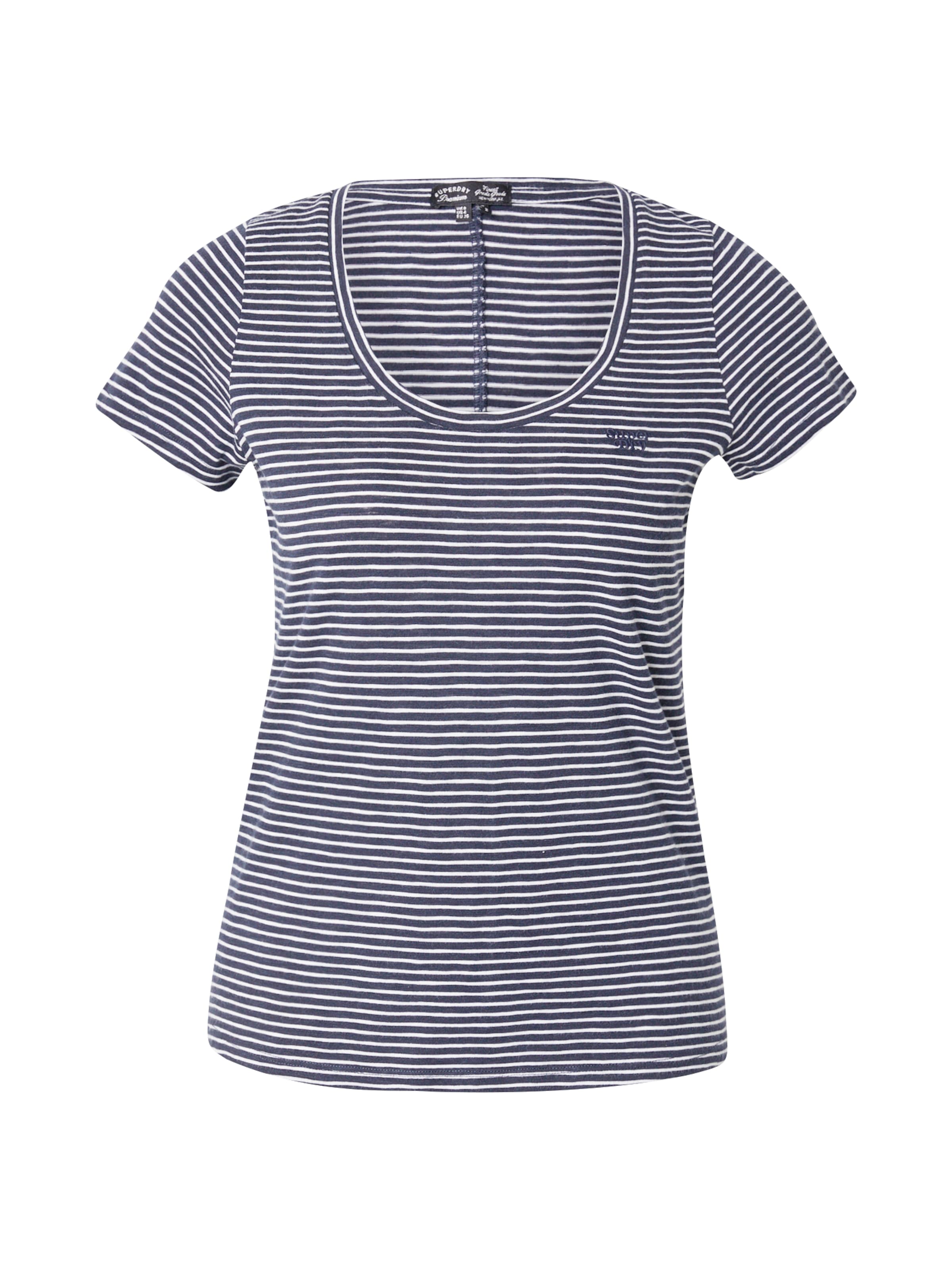 Superdry Tričko - Modrá: predná strana