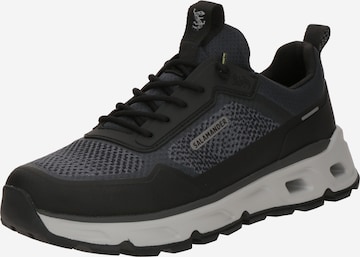 SALAMANDER Platform trainers in Black: front