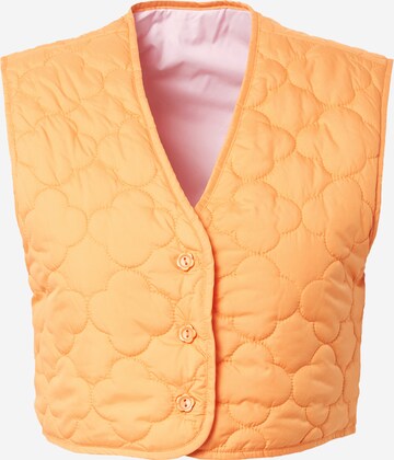 florence by mills exclusive for ABOUT YOU Bodywarmer 'Crisp Air' in Oranje: voorkant