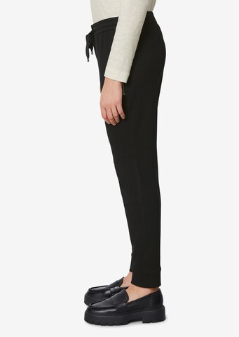 Effilé Pantalon 'LONTTA' Marc O'Polo en noir