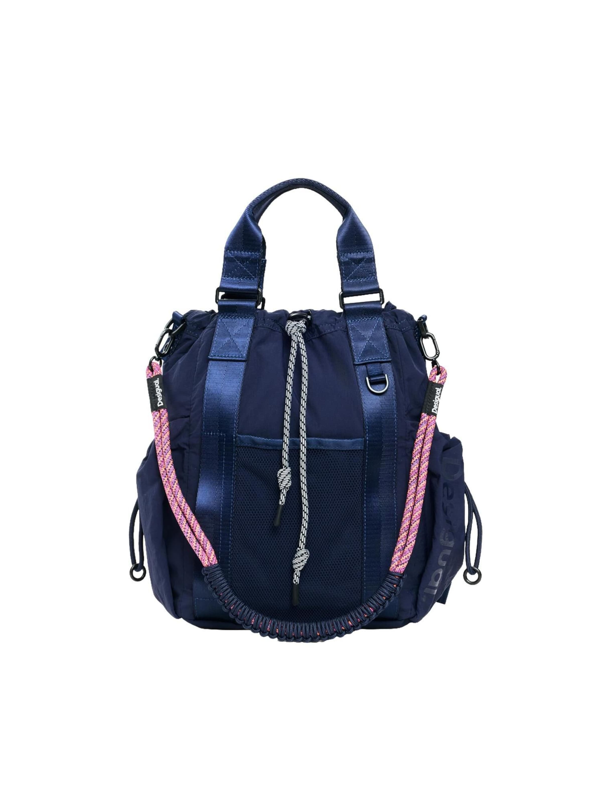 Desigual Rucksack in Blau: Vorderseite