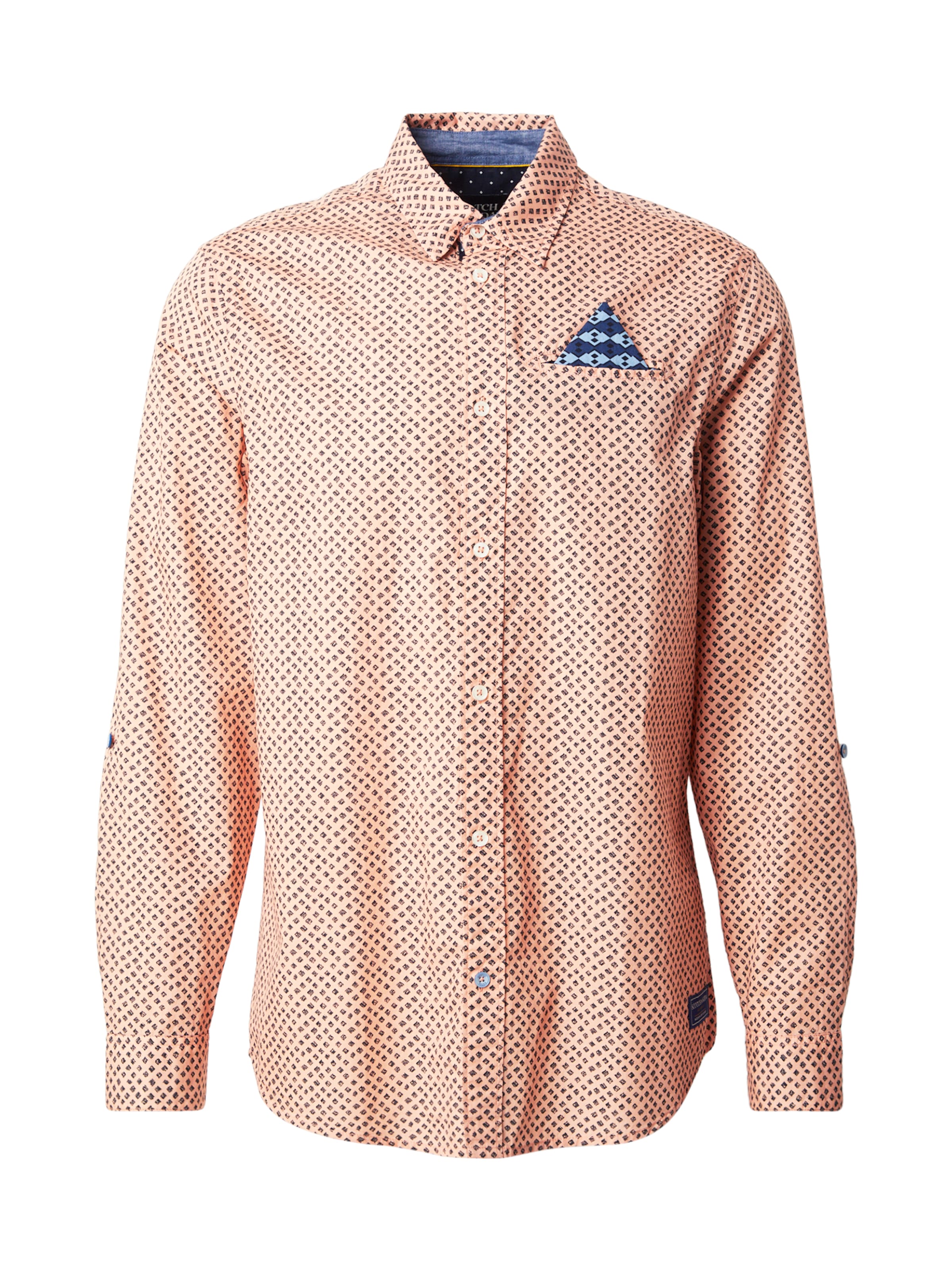 SCOTCH & SODA Средняя посадка Рубашка в Ярко-розовый: спереди