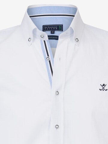 Sir Raymond Tailor Regular fit Button Up Shirt 'Patty' in White