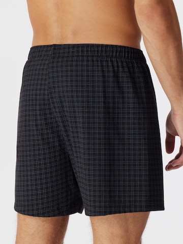 SCHIESSER Boxer shorts ' Cotton Casuals ' in Black