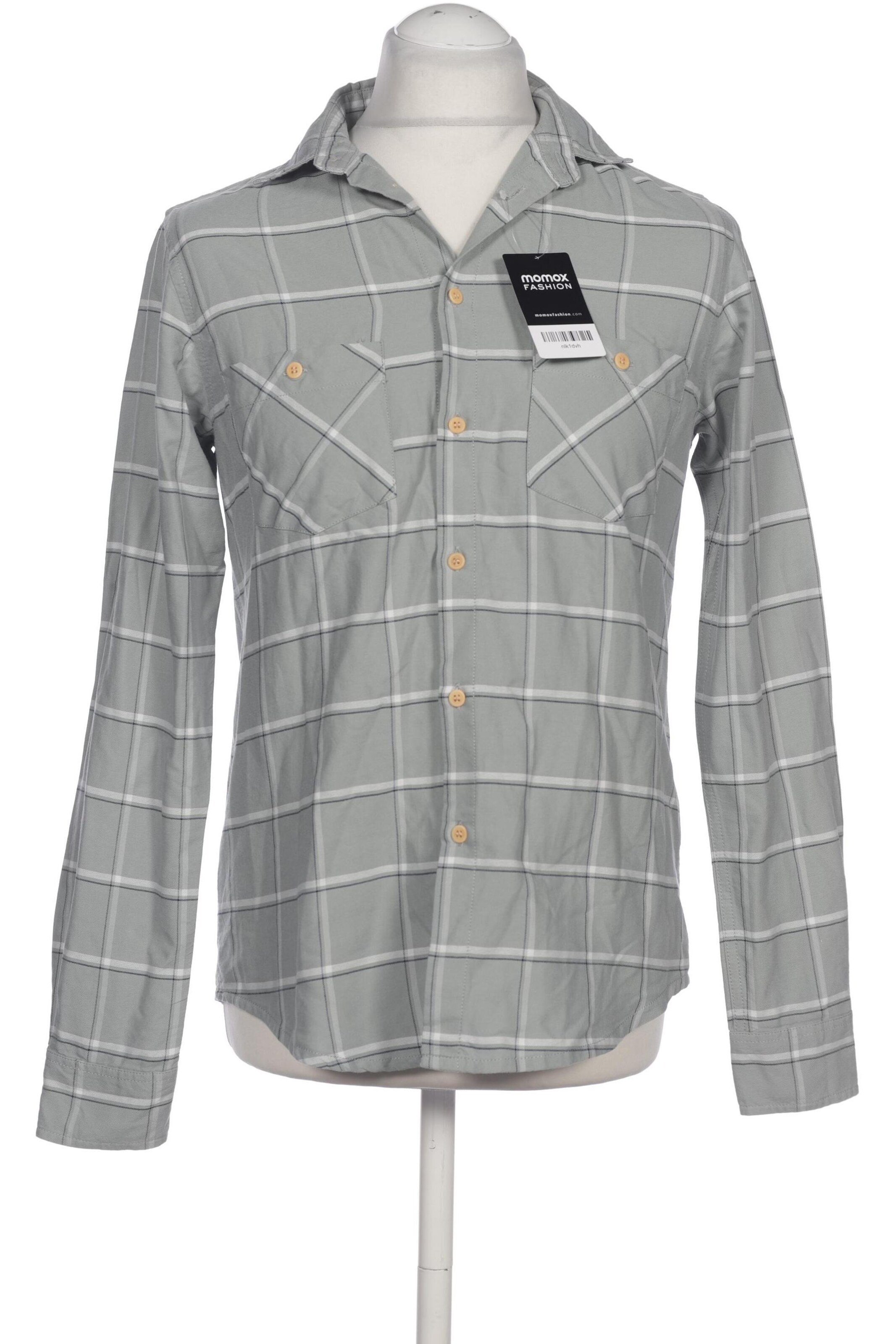 Twothirds Button Up Shirt in M in Green: front