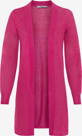HALLHUBER Knit Cardigan in Pink: front