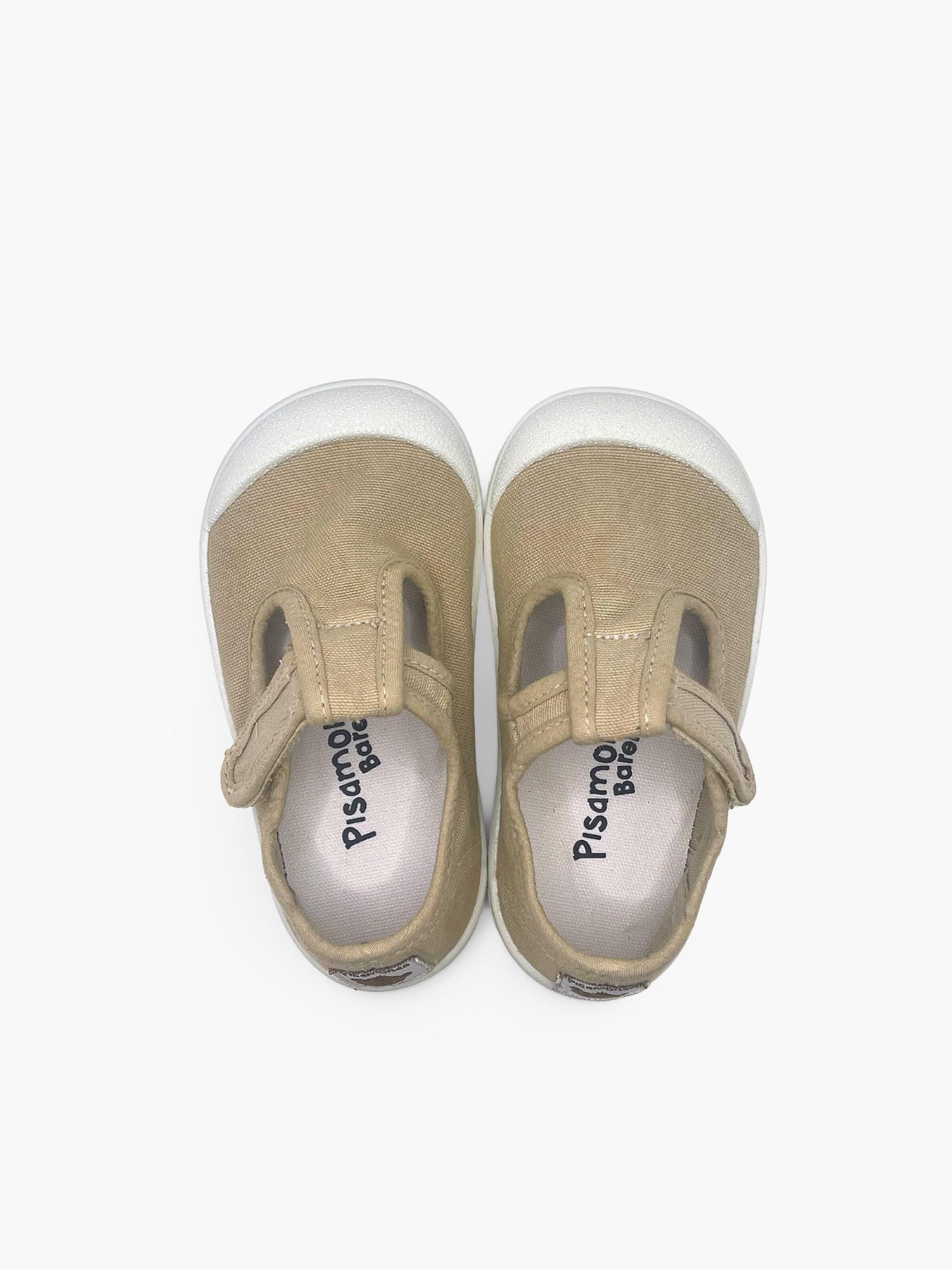 Pisamonas First-Step Shoes in Beige