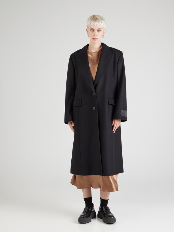 HUGO Between-Seasons Coat 'Meride' in Black