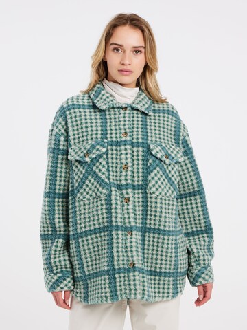 PROTEST Fleece Jacket 'PRTAKINO' in Green