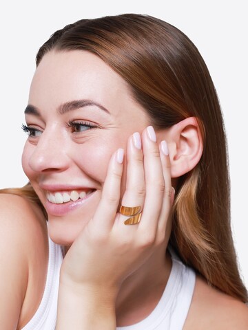 Heideman Ring in Gold: Vorderseite