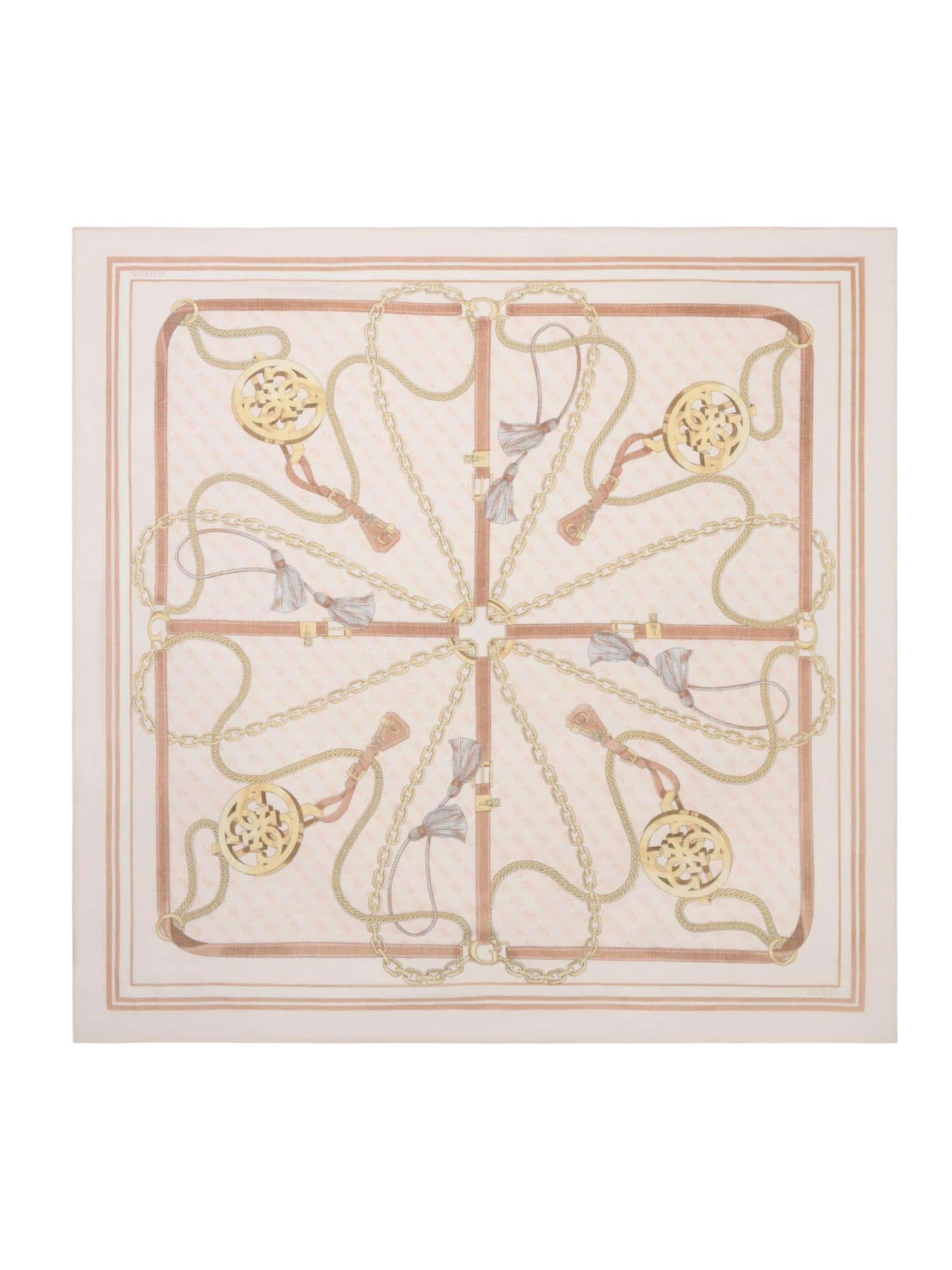 GUESS Tuch 'Kefiah' in Pink: Vorderseite