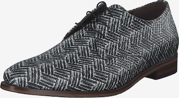 Floris van Bommel Lace-Up Shoes '30149' in Black: front