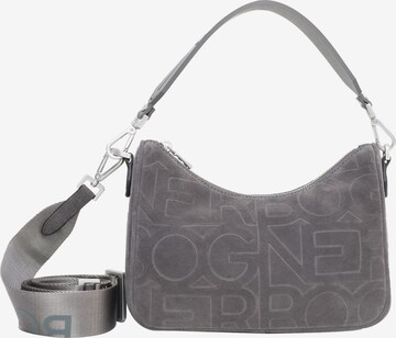 BOGNER Handbag 'Tenna Velluto Lora' in Grey: front