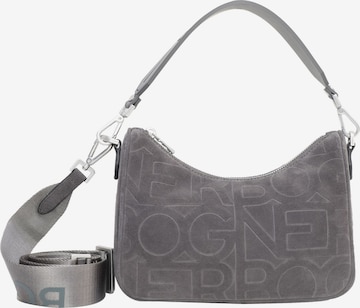 BOGNER Handtasche 'Tenna Velluto Lora' in Grau: predná strana