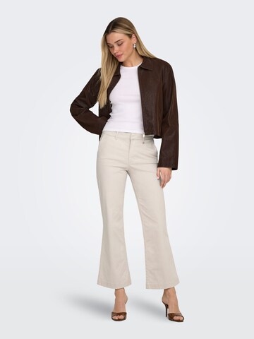 évasé Pantalon 'ONLStella' ONLY en gris