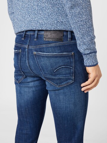 G-Star RAW Skinny Jeans i blå