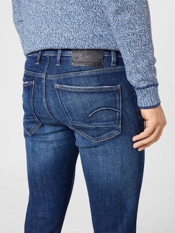 G-Star RAW - Skinny Calças de ganga em azul